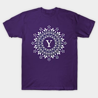 Monogram letter Y T-Shirt